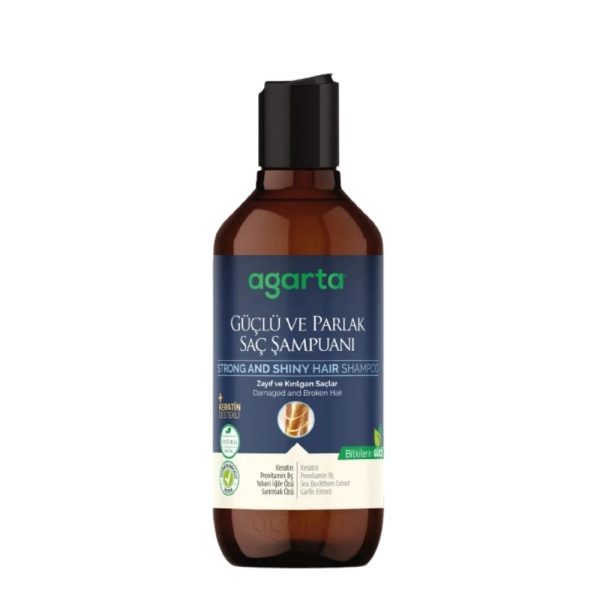 Agarta Natural Shampoo for Strong & Shiny Hair - 400ml