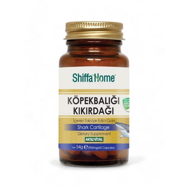 Shiffa Home Shark Cartilage Capsules – 60 Vegetable Capsules