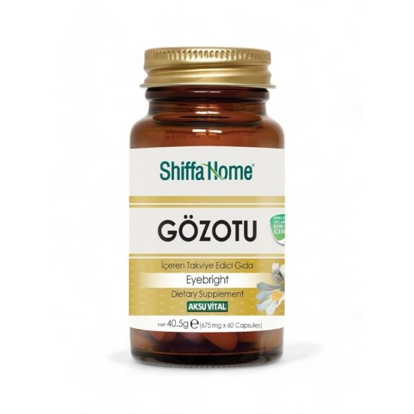 Shiffa Home Gözotu Capsules – Natural Eye Health Support with Lutein & Bilberry