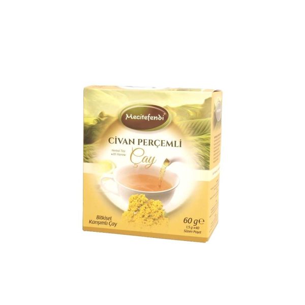 Mecitefendi Yarrow Seed Herbal Tea - 40 Tea Bags