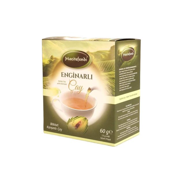 Mecitefendi Artichoke Leaf Herbal Tea - 40 Tea Bags
