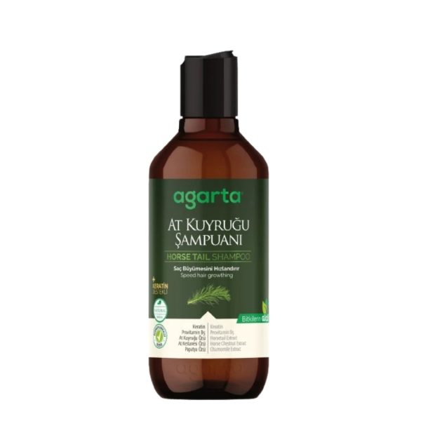 Agarta Natural Horsetail Shampoo 400ml | Supports Hair Growth & Strength