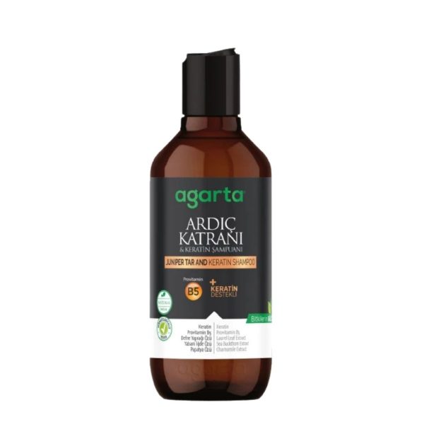 Agarta Juniper Tar Shampoo 400ml | Anti-Dandruff & Eczema Care