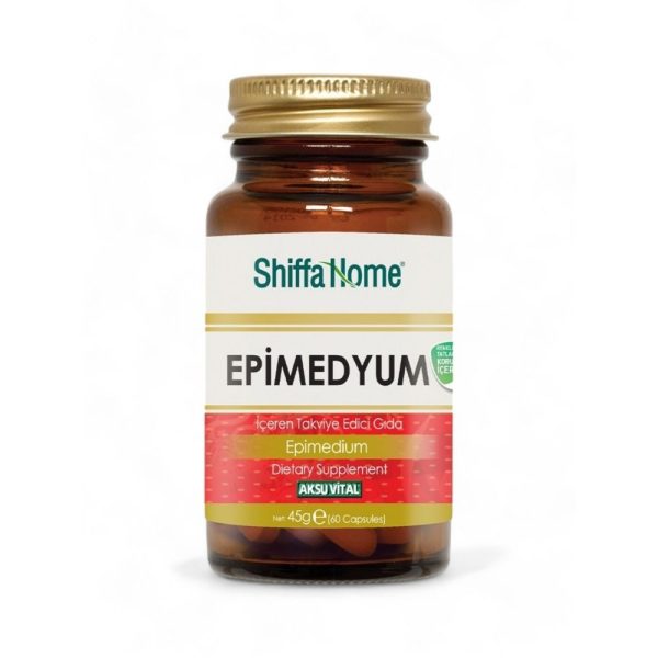 Shiffa Home Epimedium Capsules – Enhanced Male Vitality Supplement (60 Capsules)