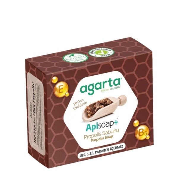 Agarta Natural Handmade Propolis Soap 125g | Deep Skin Care & Rejuvenation