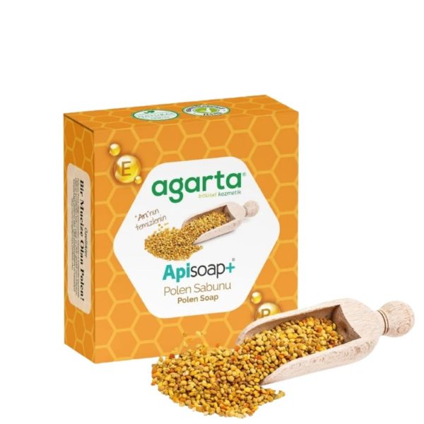 Agarta Natural Handmade Pollen Soap 125g | Revitalize Your Skin Naturally