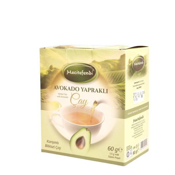 Mecitefendi Avocado Leaf Herbal Tea - 40 Tea Bags