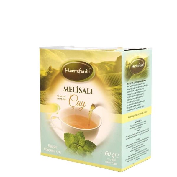 Mecitefendi Melissa (Lemon Balm) Herbal Tea - 40 Tea Bags