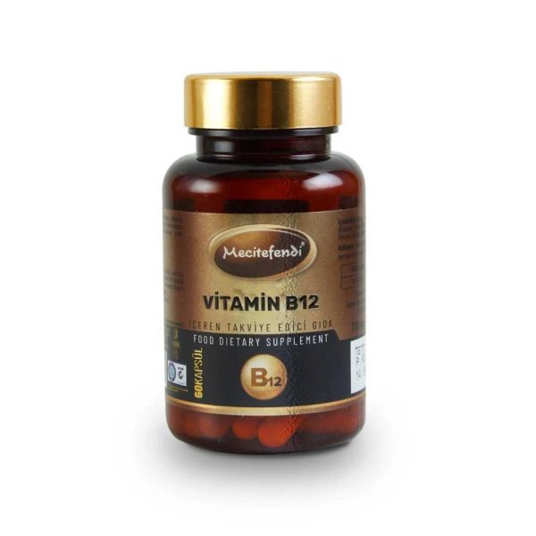 Mecitefendi Vitamin B12 Food Supplement (60 Capsules * 730 mg)