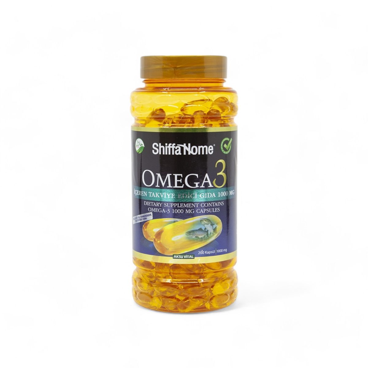Shiffa Home Omega-3 1000 mg – 200 Softgels - Görsel 1