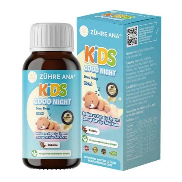Zuhre Ana Kids Sleep Syrup  Melissa & Chamomile (150ml)